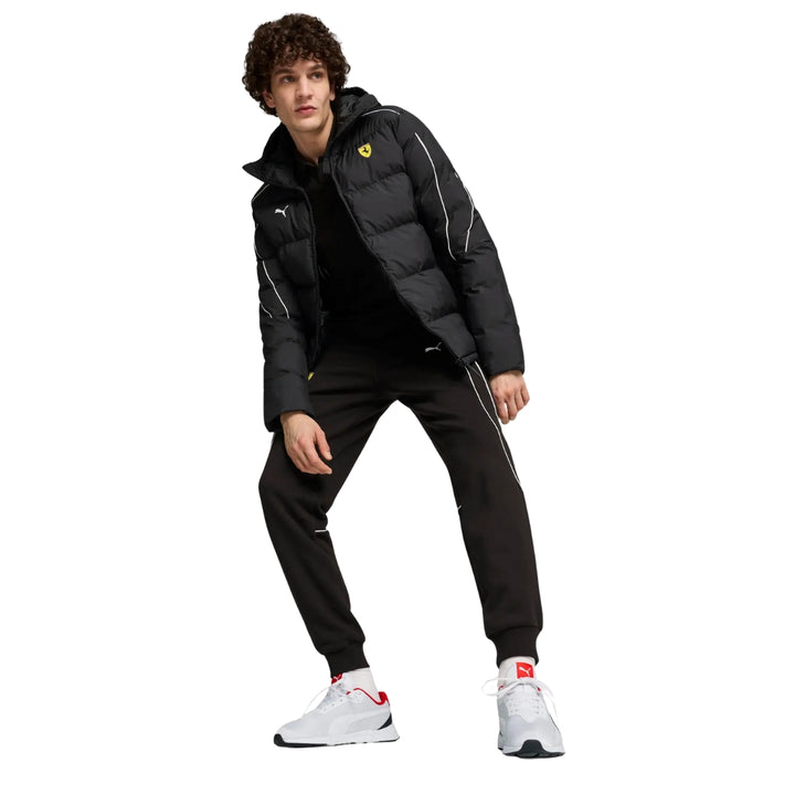 2025 Scuderia Ferrari F1™ Team Race MT7 Ecolite Men's Puffed Jacket - Black