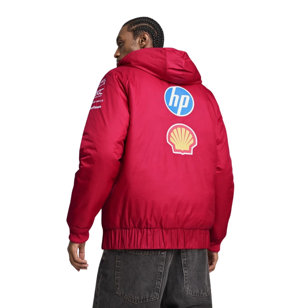 ジャケット・アウター Scuderia Ferrari HP 2025 Team jacket 2025 Scuderia Ferrari HP F1™ Team Racing Men's Jacket - Dark