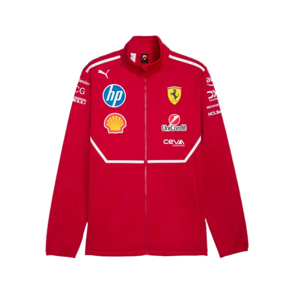 2025 Scuderia Ferrari F1™ Team Softshell Men's Jacket - Red