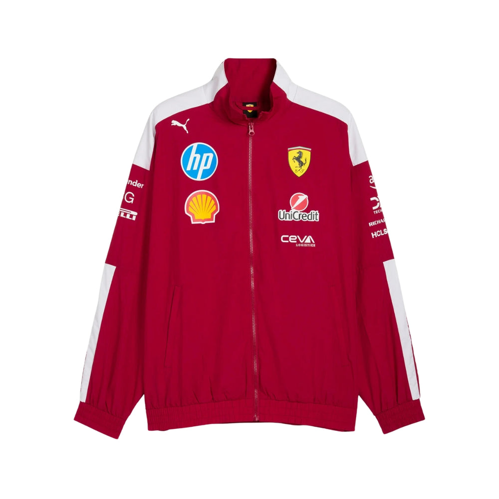 2025 Scuderia Ferrari HP F1™ Team T7 Oversized Adult Jacket - Dark Cherry