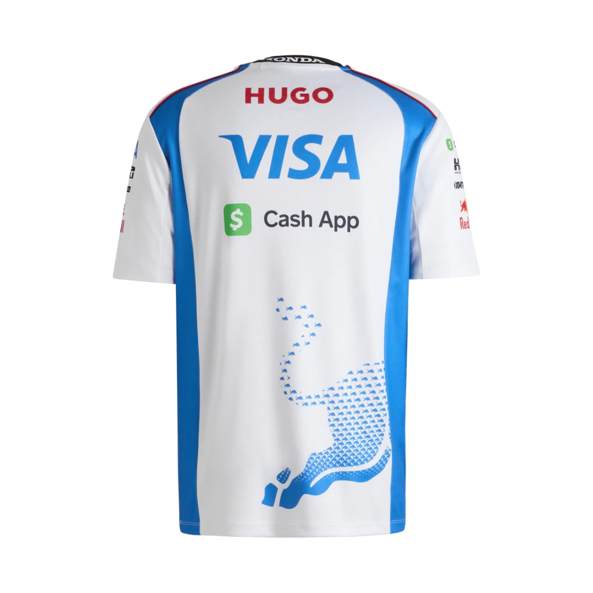 VISA CASH APP RB F1 チーム ポロシャツ 2025 Lサイズ Camiseta del equipo Racing Bulls F1™ para hombre (2025) - Blanca