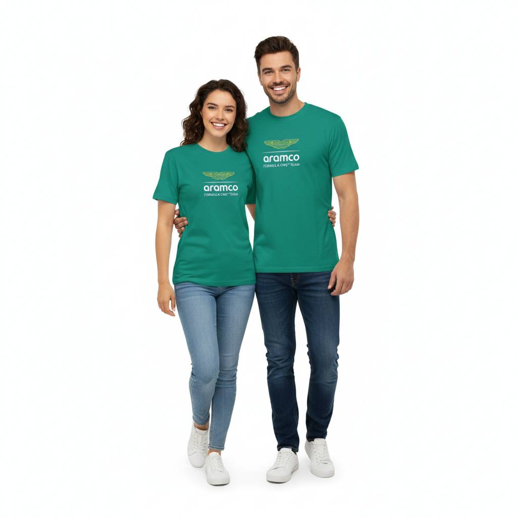 2025 Aston Martin F1™ Team Large Logo Adut T-Shirt – Racing Green