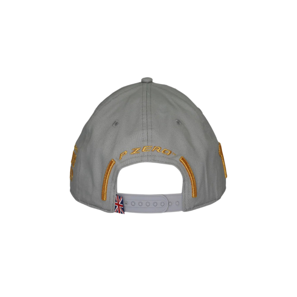 2025 Pirelli F1 Podium Silverstone Circuit Special Edition Baseball Men Women Hat -Grey 