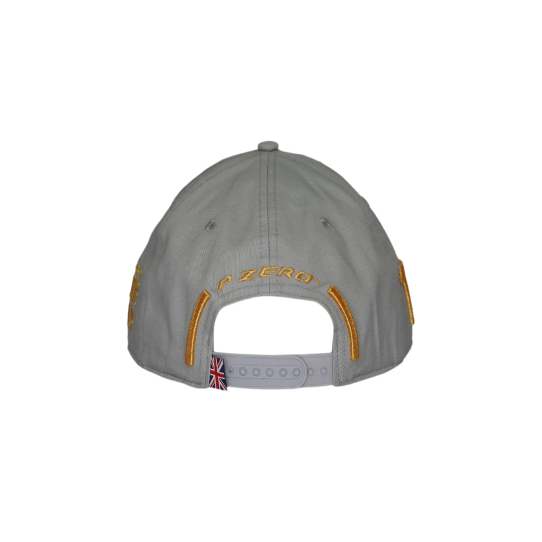 2025 Pirelli F1 Podium Silverstone Circuit Special Edition Baseball Men Women Hat -Grey 