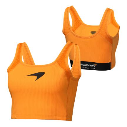 2025 McLaren F1™ Team Auto Racing Car Women's Sports Sleeveless Athleisure Tank Top - Papaya