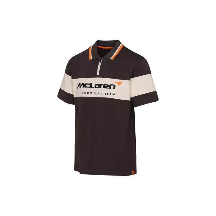 2025 McLaren F1™ Team 'Full Tilt' Men's Polo - Grey