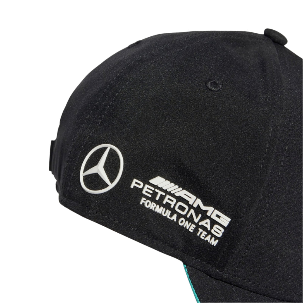 2025 Mercedes-AMG F1™ Team x Adidas Driver Adult Cap - Black/Mint/White/Blue