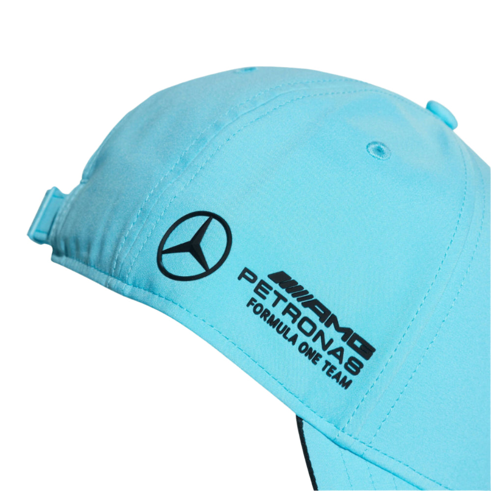 2025 Mercedes-AMG F1™ Team x Adidas Driver Adult Cap - Black/Mint/White/Blue