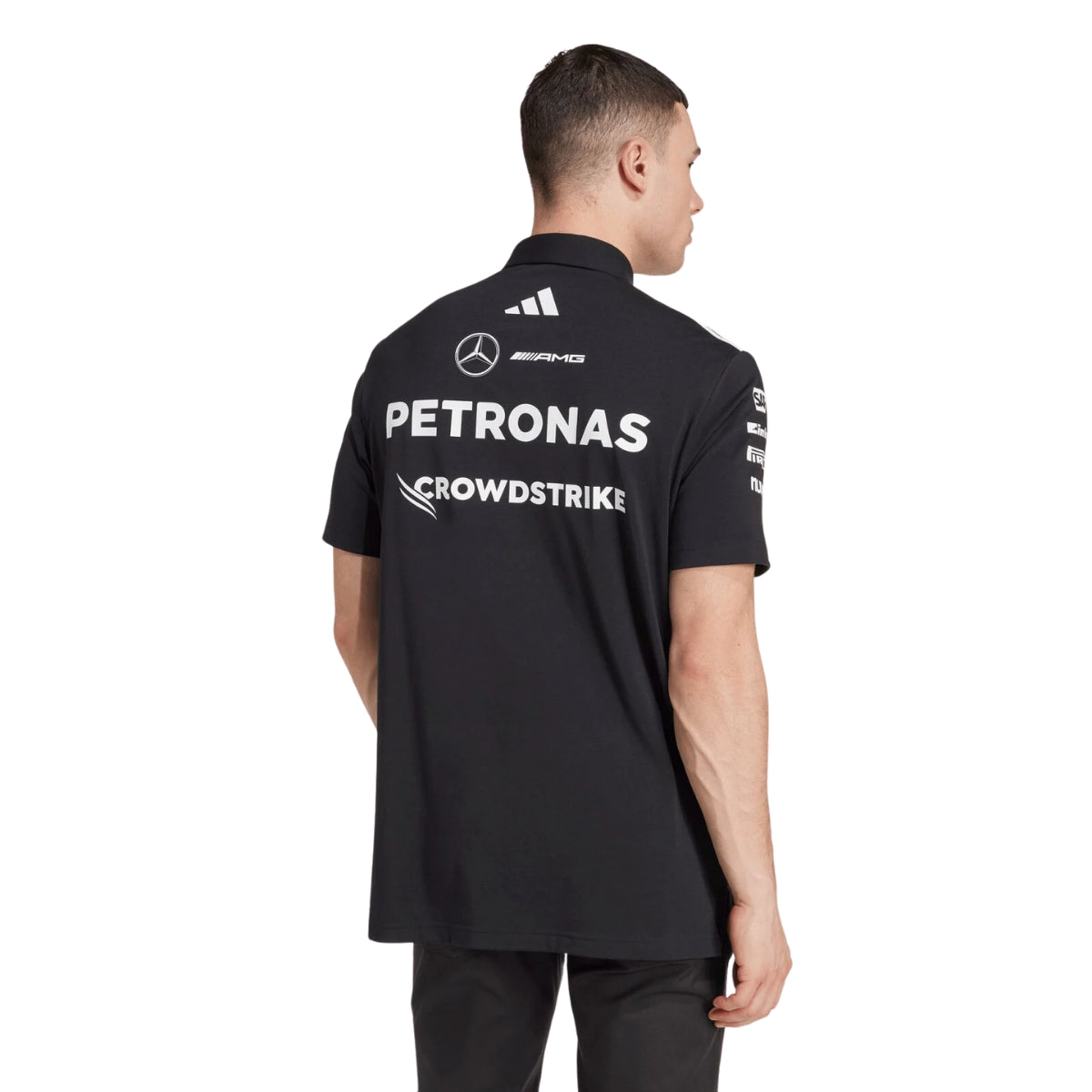 メンズウェア Palace x Mercedes-AMG Polo M Mercedes AMG Petronas F1™ Team x Adidas Men's Polo - White/Black