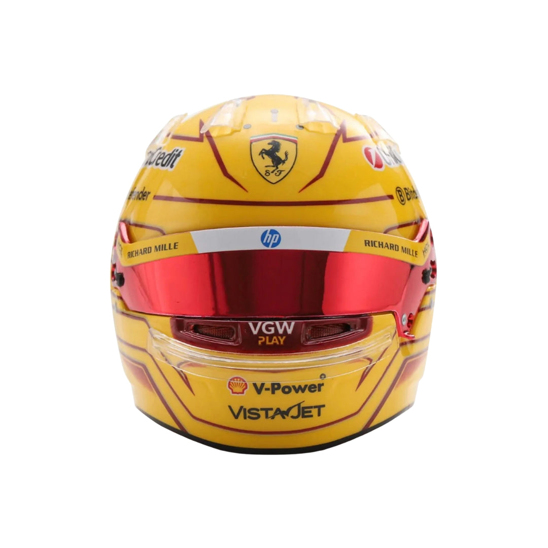 2025 Scuderia Ferrari F1™ #44 Lewis Hamilton 1:5 Mini Helmet - Yellow