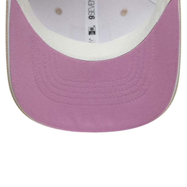 2025 Visa Cash App RB F1™ Team Miami GP 9Seventy Adjustable Adult Cap - Beige and Purple