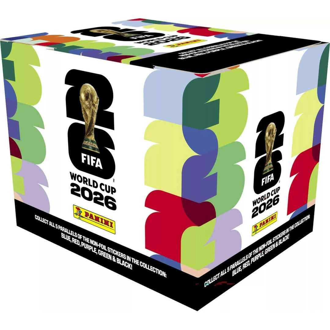 2026 Panini FIFA World Cup™ Official Soccer Sticker Collection Factory Sealed Box (50 Packs)