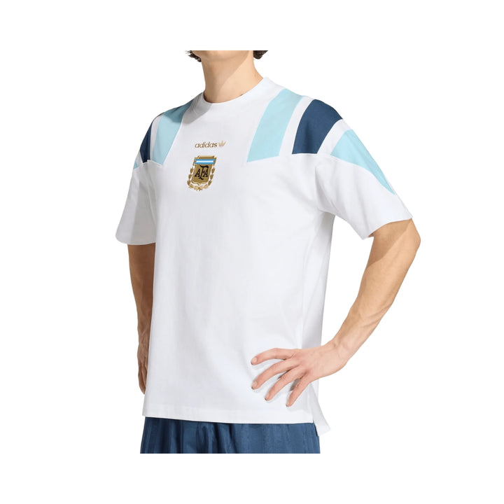 2026 Adidas Argentina EQT T-Shirt – White