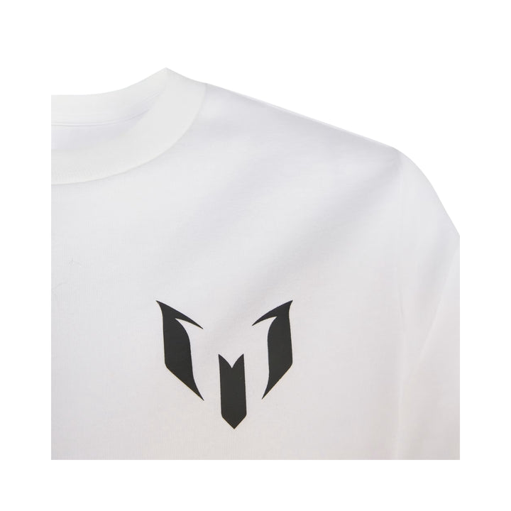 2026 Adidas Argentina Messi Graphic T-Shirt – White