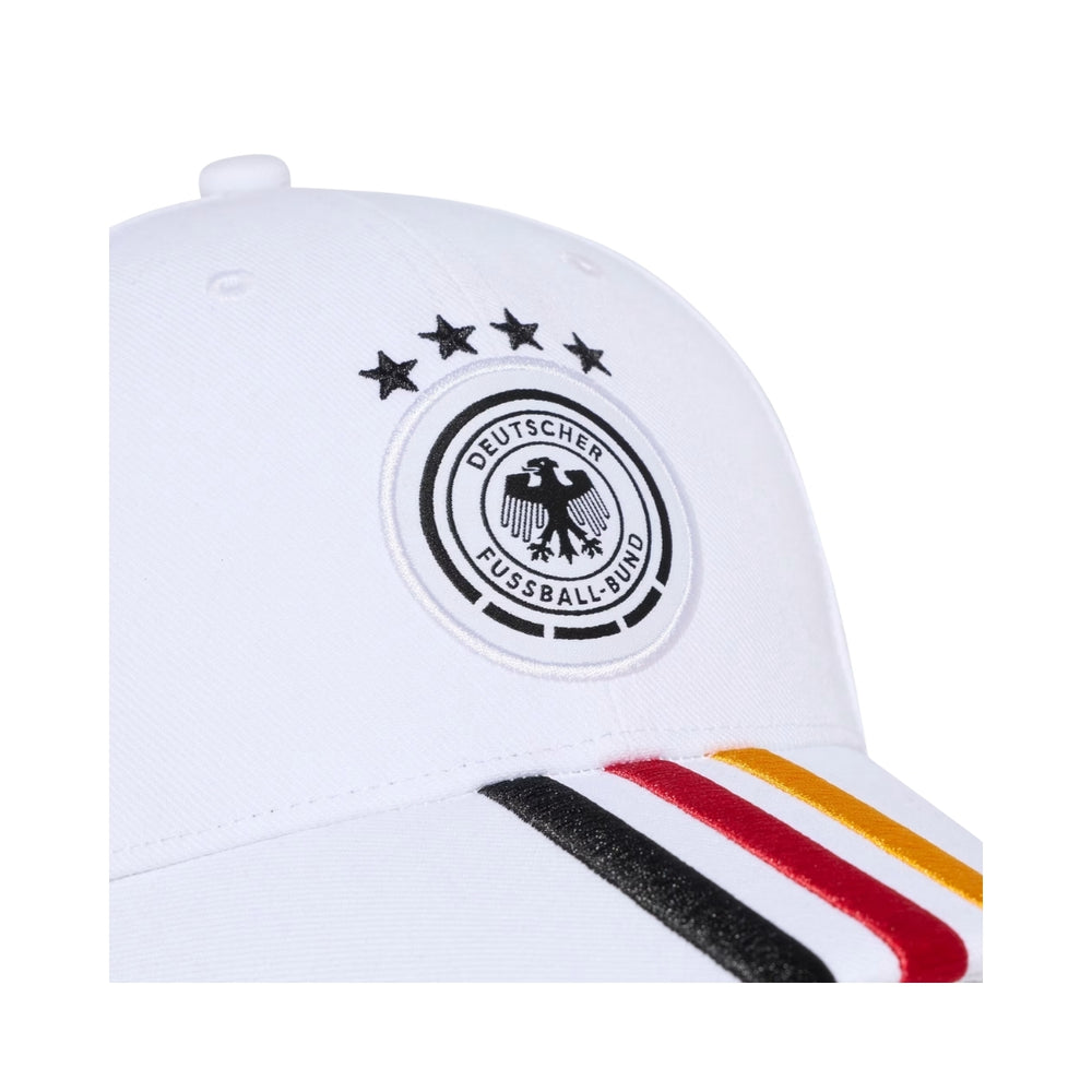 2026 Adidas Germany Football™ Unisex Cap – White and Multicolor
