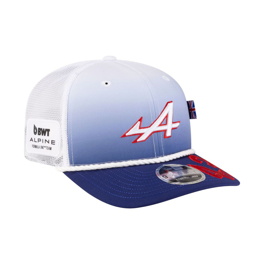 2026 Alpine Silverstone GP Franco Colapinto Unisex Baseball Cap - Blue