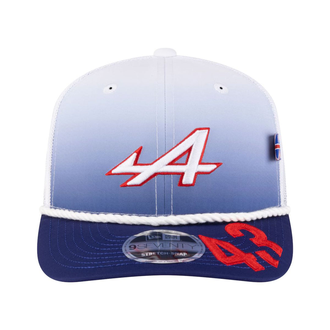 2026 Alpine Silverstone GP Franco Colapinto Unisex Baseball Cap - Blue