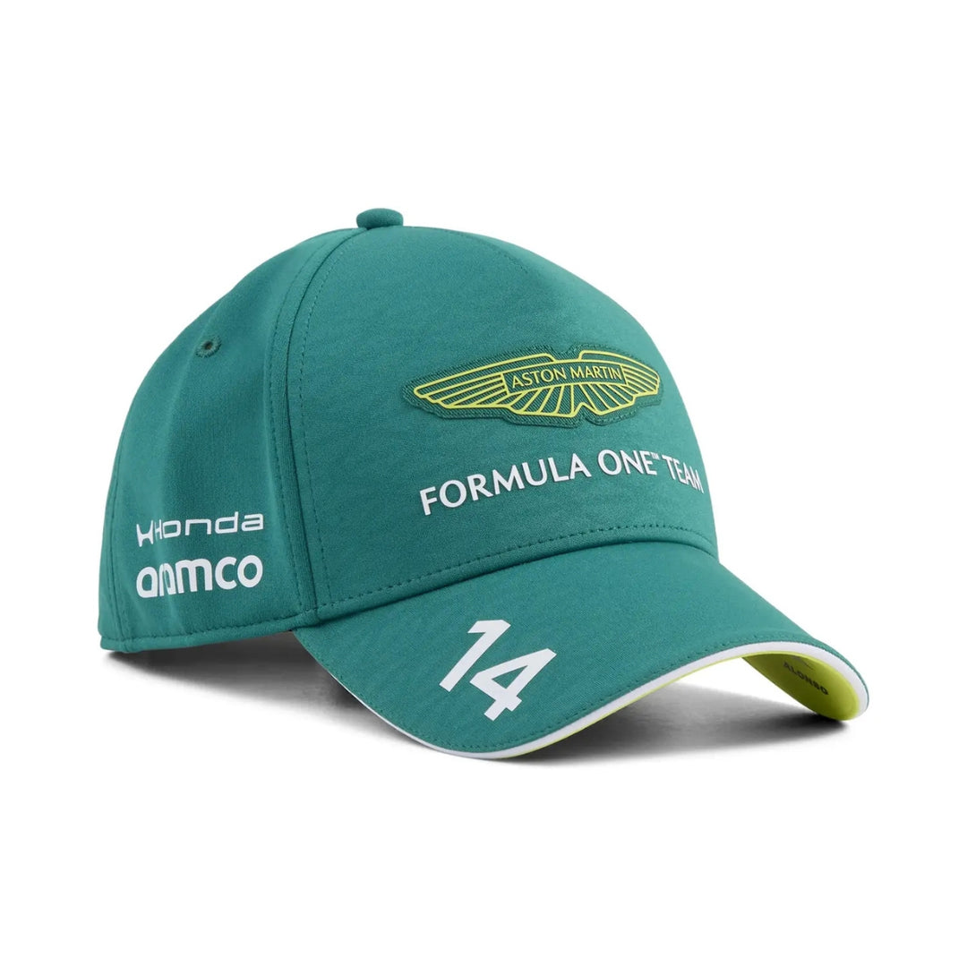 2026 Aston Martin F1™ Team Fernando Alonso Adult Baseball Cap - Green Lux