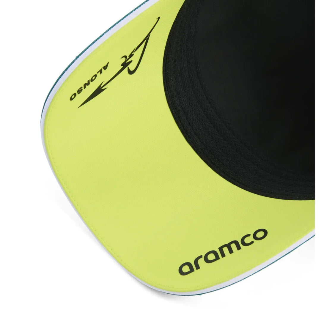 2026 Aston Martin F1™ Team Fernando Alonso Adult Baseball Cap - Green Lux