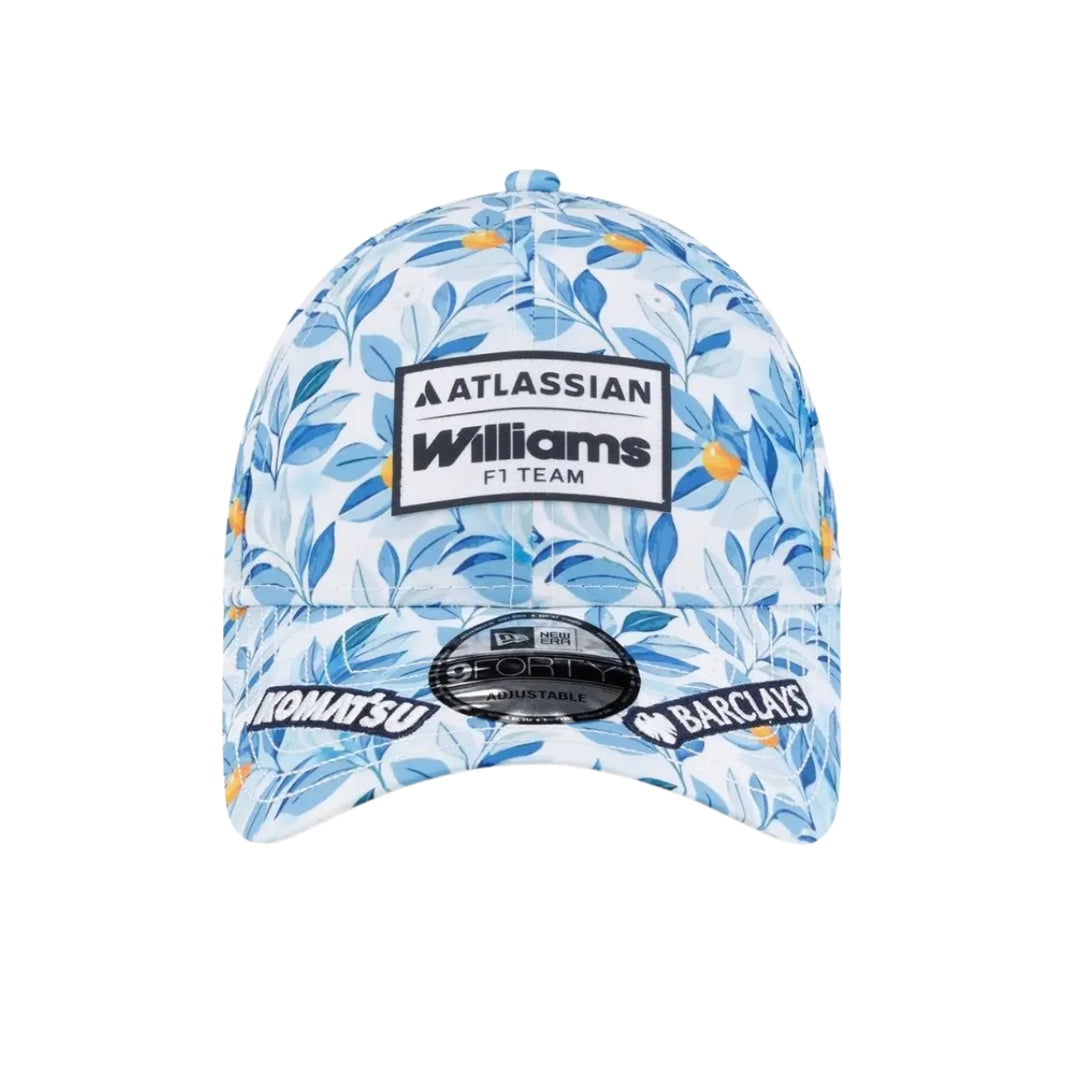 2026 Atlassian Williams Racing F1™ Team Carlos Sainz Barcelona Special Edition Cap - White/Blue