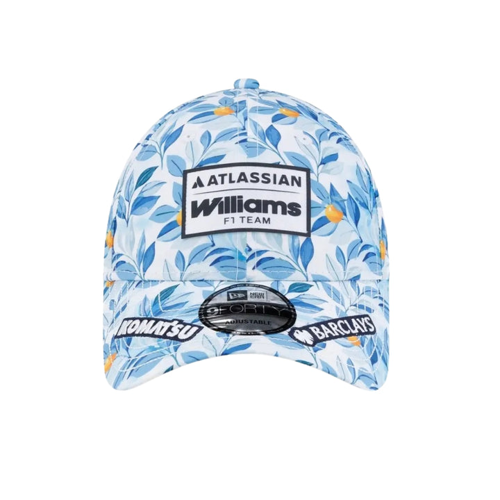 2026 Atlassian Williams Racing F1™ Team Carlos Sainz Barcelona Special Edition Cap - White/Blue