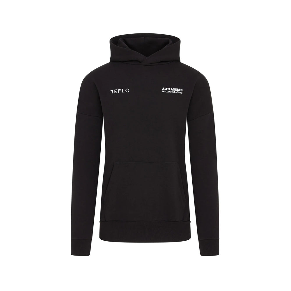 2026 Atlassian Williams Racing F1™ Team Carlos Sainz Driver Hoodie by Reflo – Black
