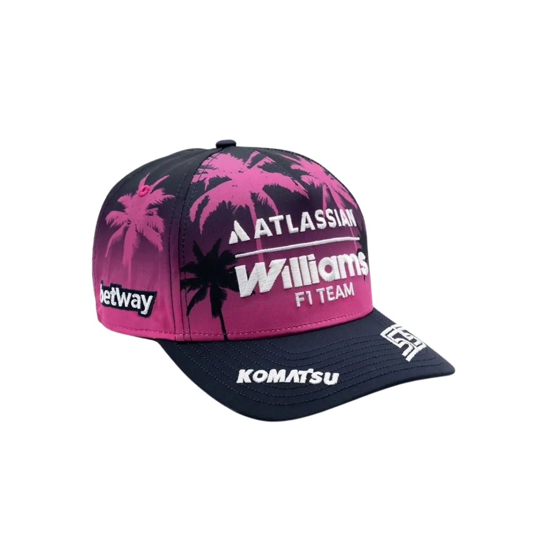 2026 Atlassian Williams Racing F1™ Team Carlos Sainz Miami Gp Special Edition 9Forty Cap - Pink/Navy