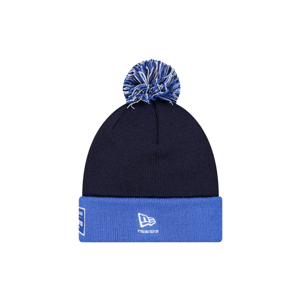 2026 Atlassian Williams Racing F1™ Team Essential Bobble Knit Beanie Hat - Navy/Blue