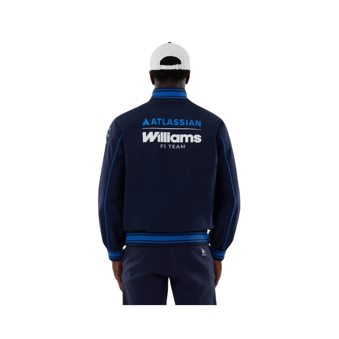 2026 Atlassian Williams Racing F1™ Team Line Varsity Jacket - Navy