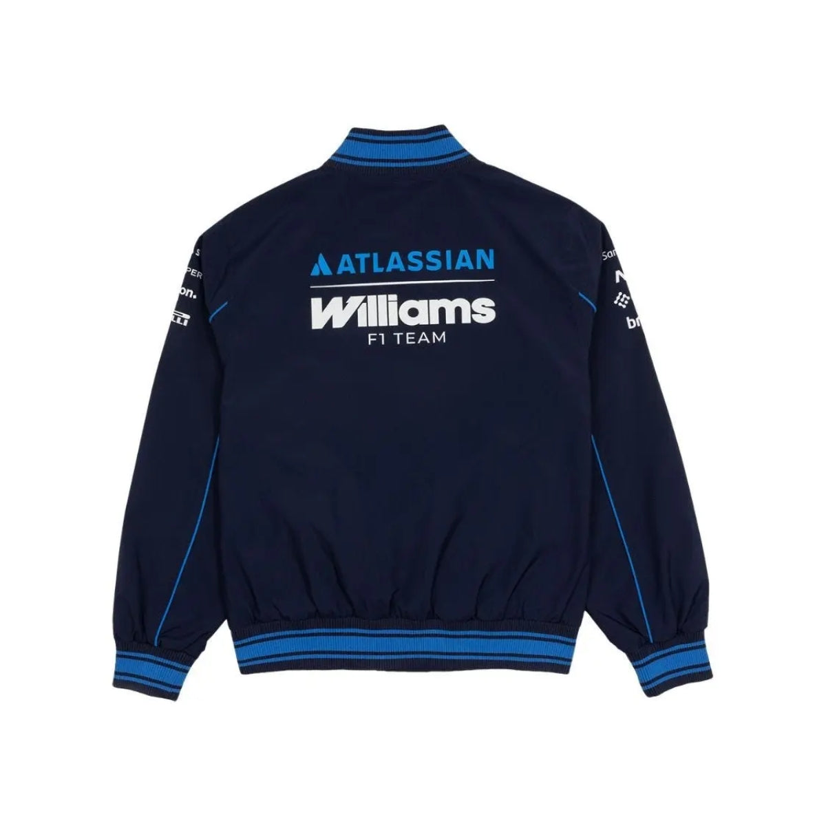 2026 Atlassian Williams Racing F1™ Team Line Varsity Jacket - Navy