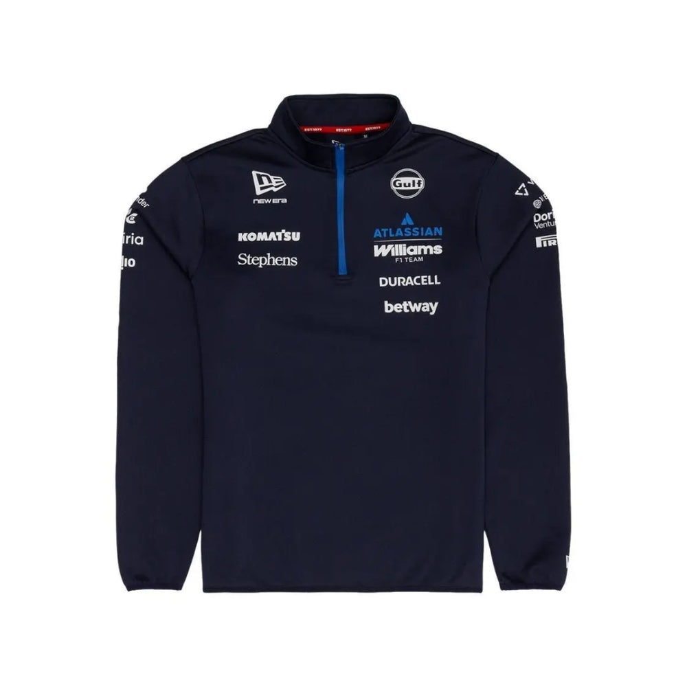 2026 Atlassian Williams Racing F1™ Team Men's Quarter Zip - Navy