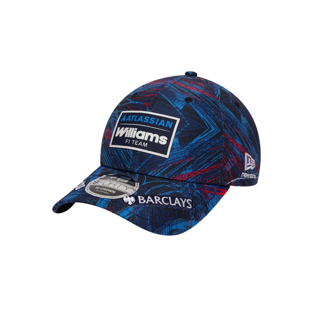 2026 Atlassian Williams Racing F1™ Team Silverstone GP Special Edition Adjustable Cap - Navy/Blue/Red