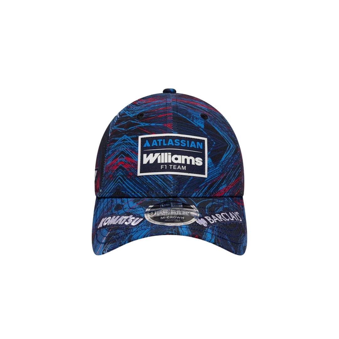 2026 Atlassian Williams Racing F1™ Team Silverstone GP Special Edition Adjustable Cap - Navy/Blue/Red