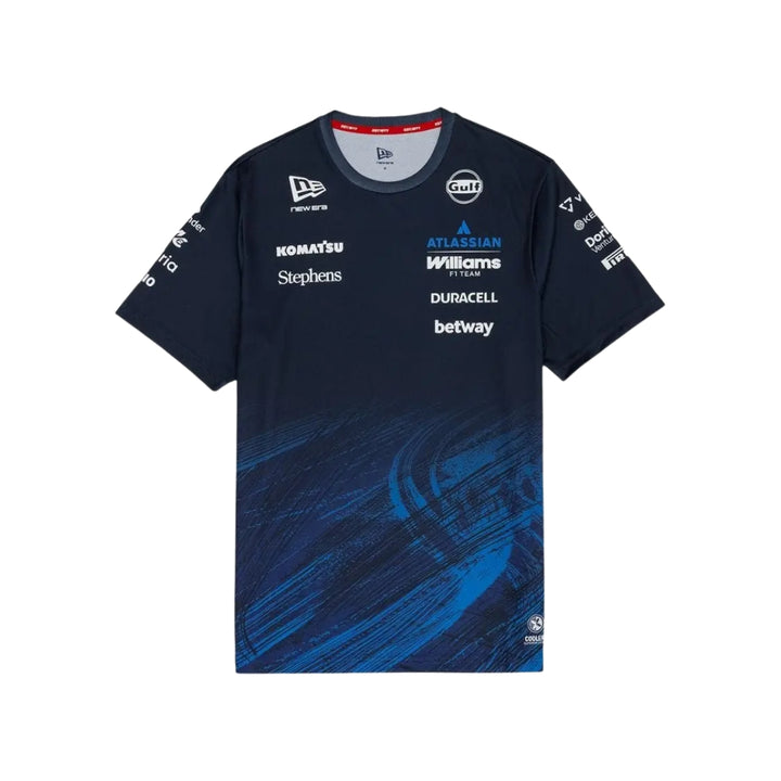 2026 Atlassian Williams Racing F1™ Team Tech T-Shirt – Navy