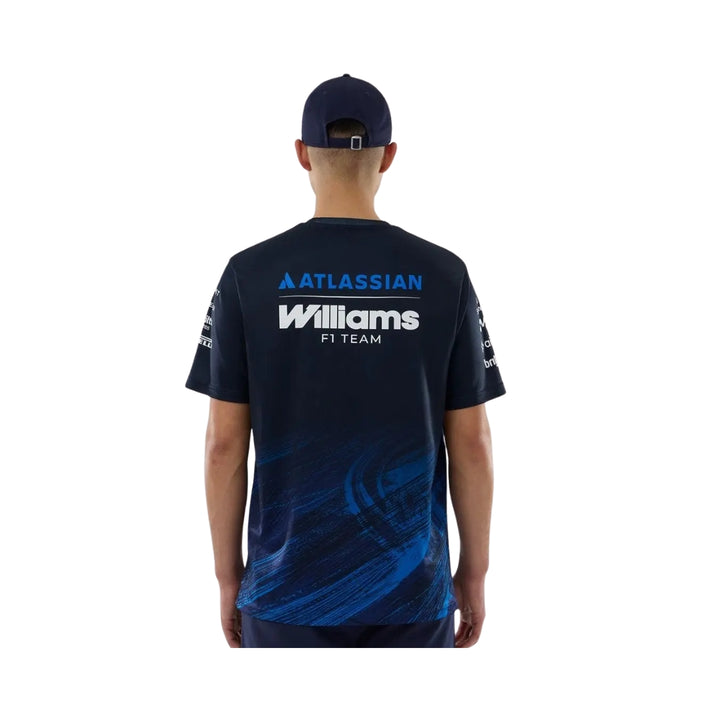 2026 Atlassian Williams Racing F1™ Team Tech T-Shirt – Navy
