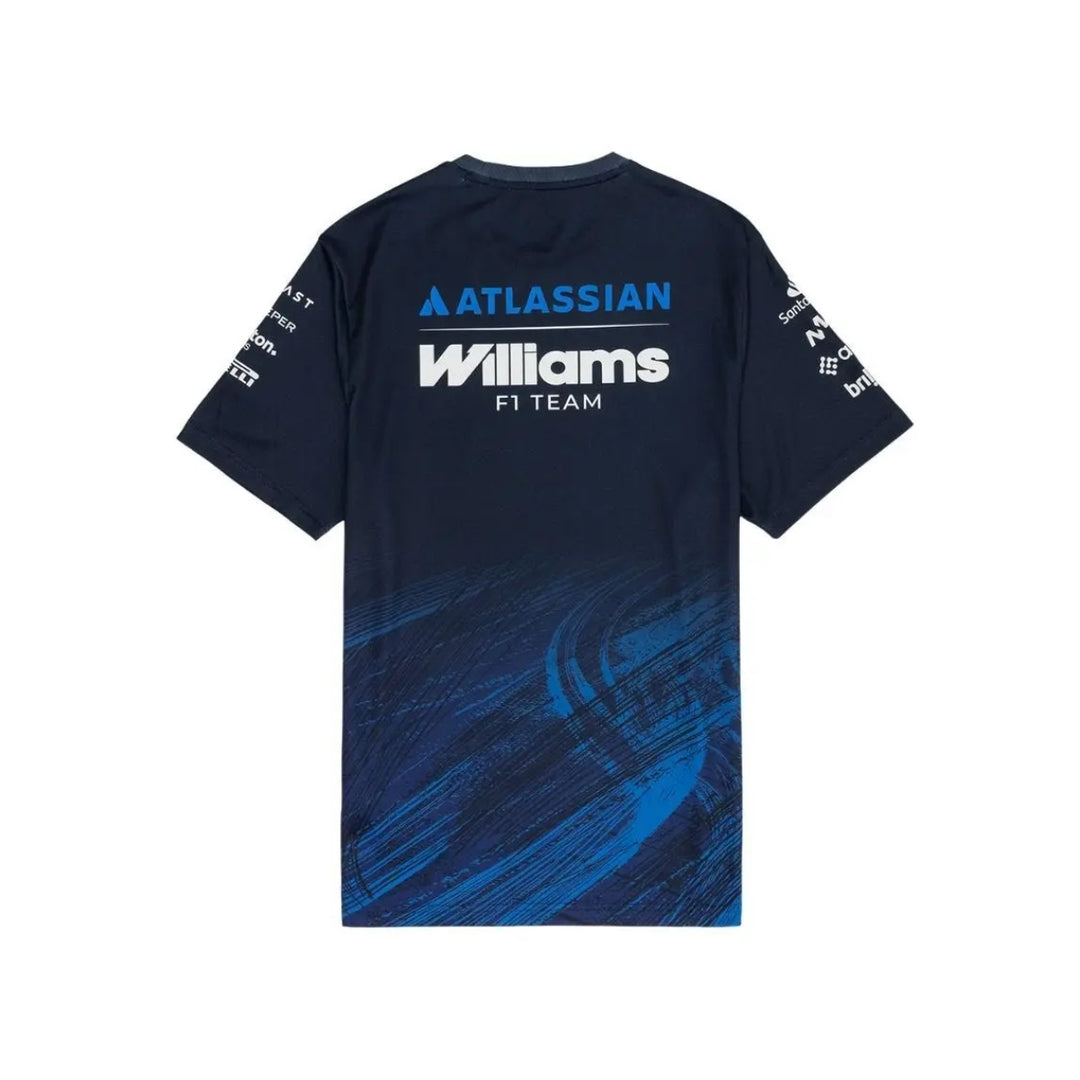 2026 Atlassian Williams Racing F1™ Team Tech T-Shirt – Navy
