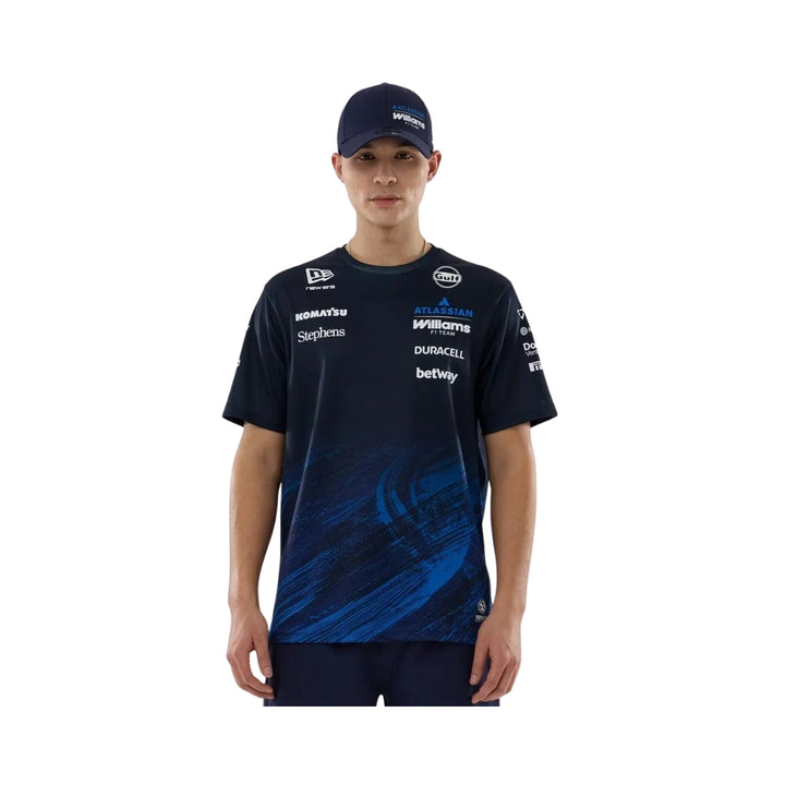 2026 Atlassian Williams Racing F1™ Team Tech T-Shirt – Navy