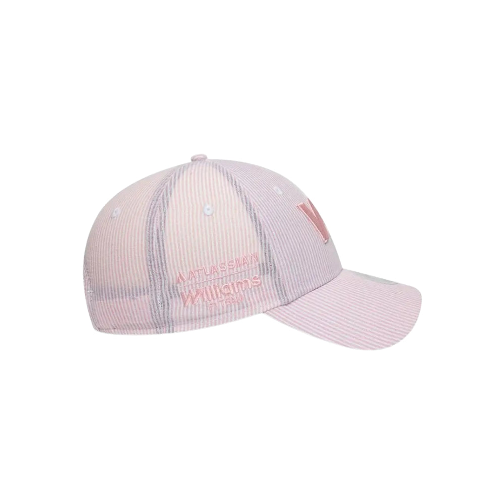2026 Atlassian Williams Racing F1™ Team Women's Lifestyle 9Forty Cap - Pink Stripe