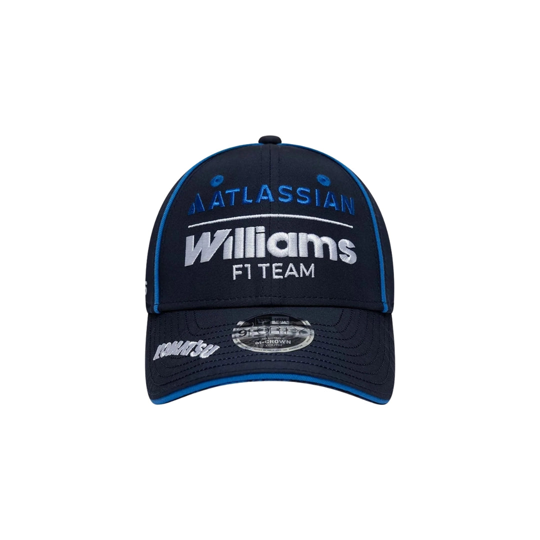 2026 Atlassian Williams Racing F1™ Team Youth 9FORTY M-Crown Adjustable Cap – Navy