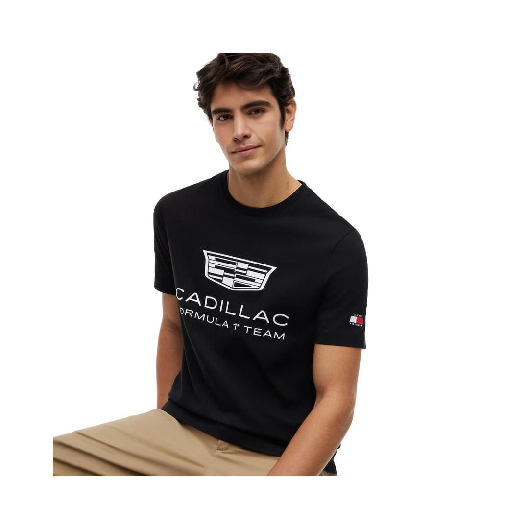 2026 Cadillac F1® Team Crest Graphic Unisex T-Shirt - Black