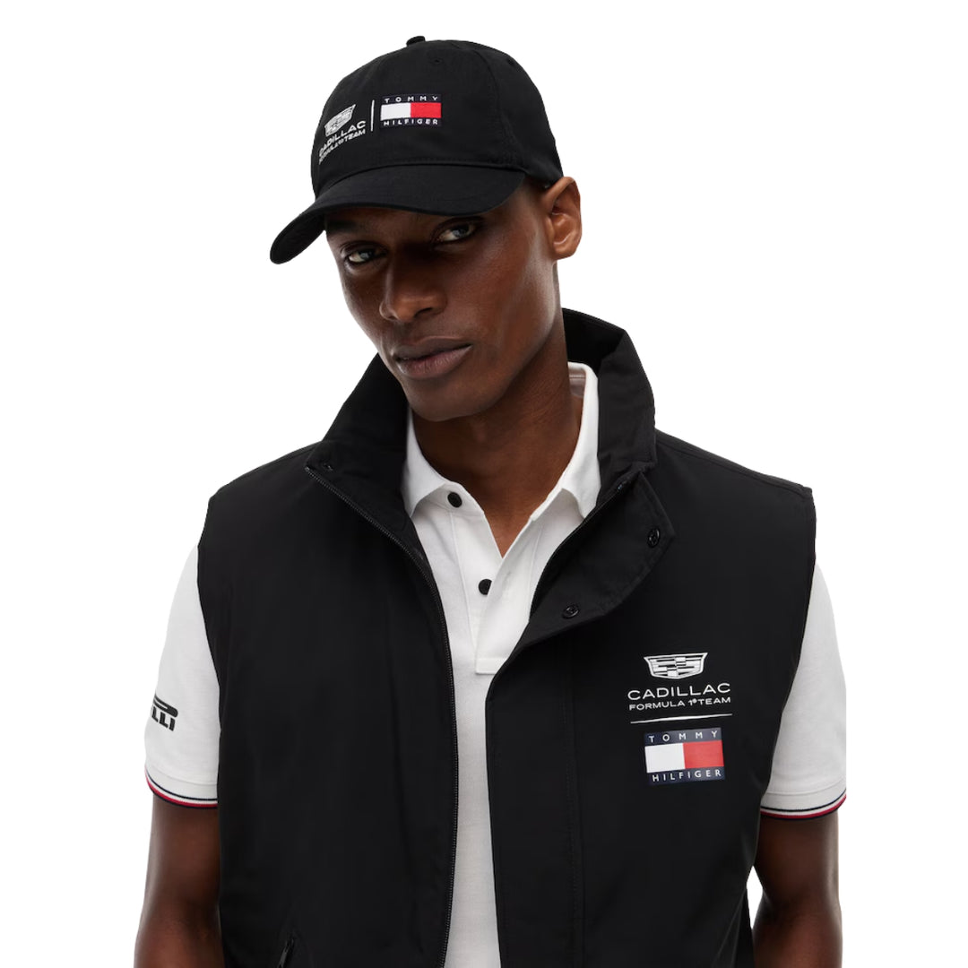 2026 Cadillac F1™ Team x Tommy Hilfiger Logo Adult Cap - Black