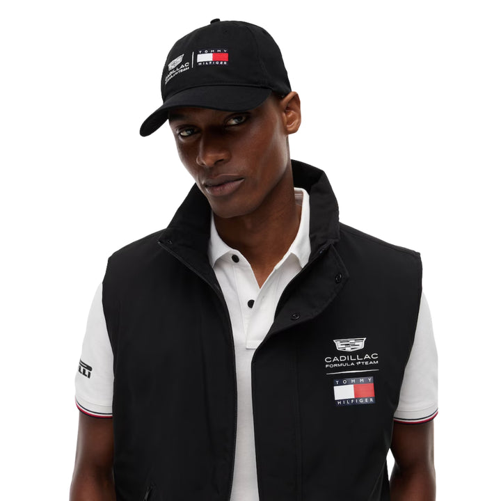 2026 Cadillac F1™ Team x Tommy Hilfiger Logo Adult Cap - Black