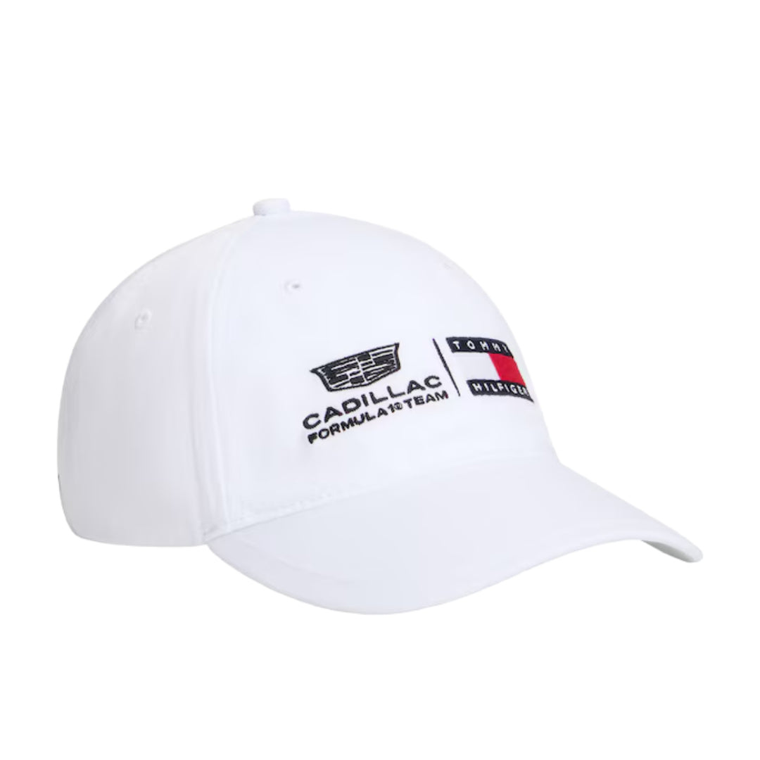 2026 Cadillac F1™ Team x Tommy Hilfiger Logo Adult Cap - White