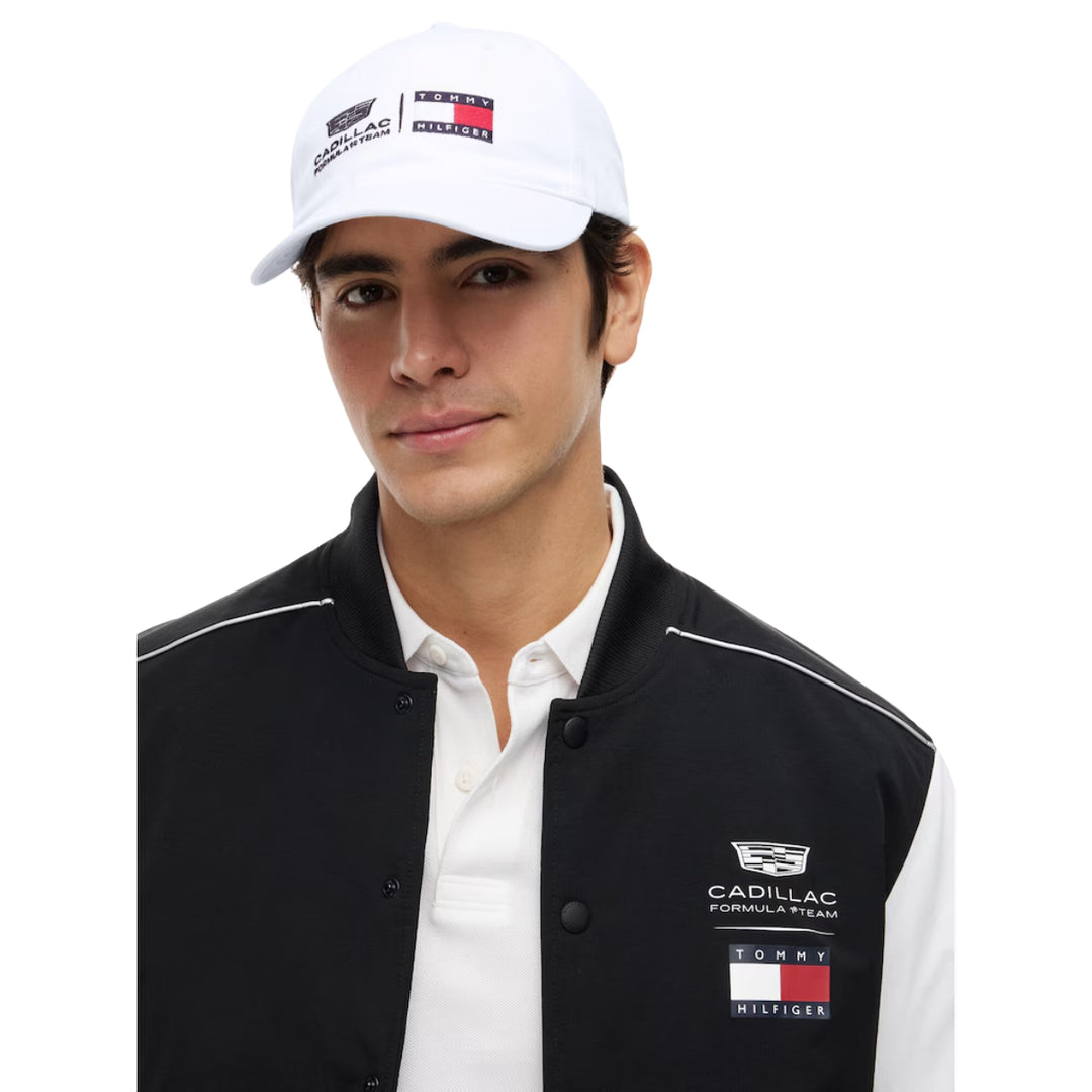 2026 Cadillac F1™ Team x Tommy Hilfiger Logo Adult Cap - White