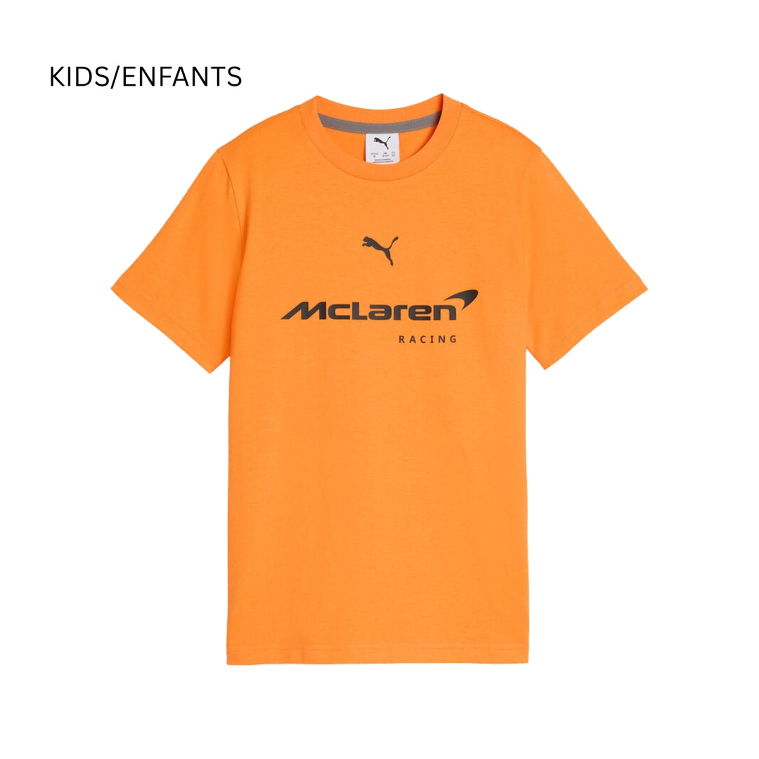 2026 McLaren F1™ Team Core Large Logo Kids' T-shirt - Papaya