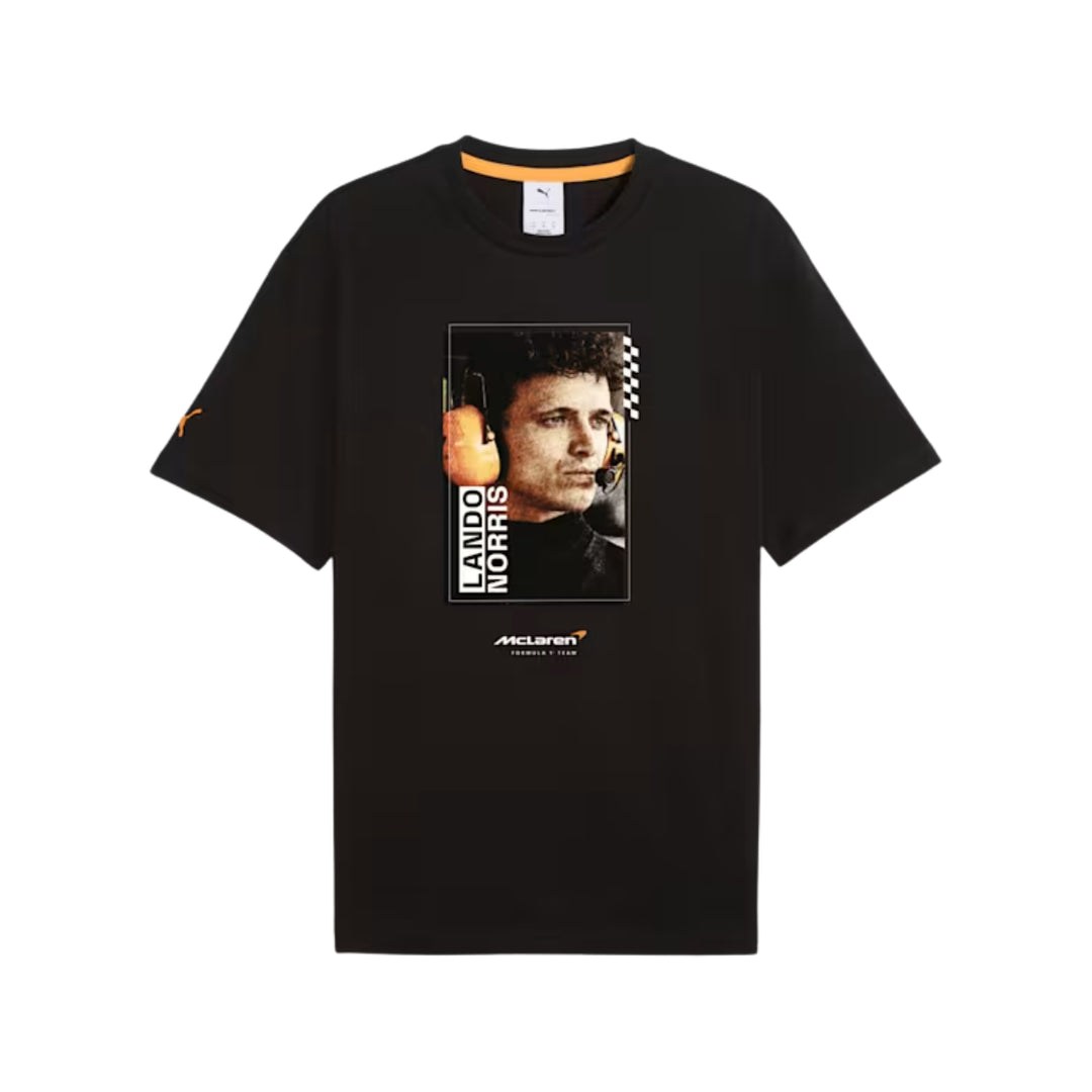 2026 McLaren F1™ Team Lando Norris Image Adult T-shirt - Black
