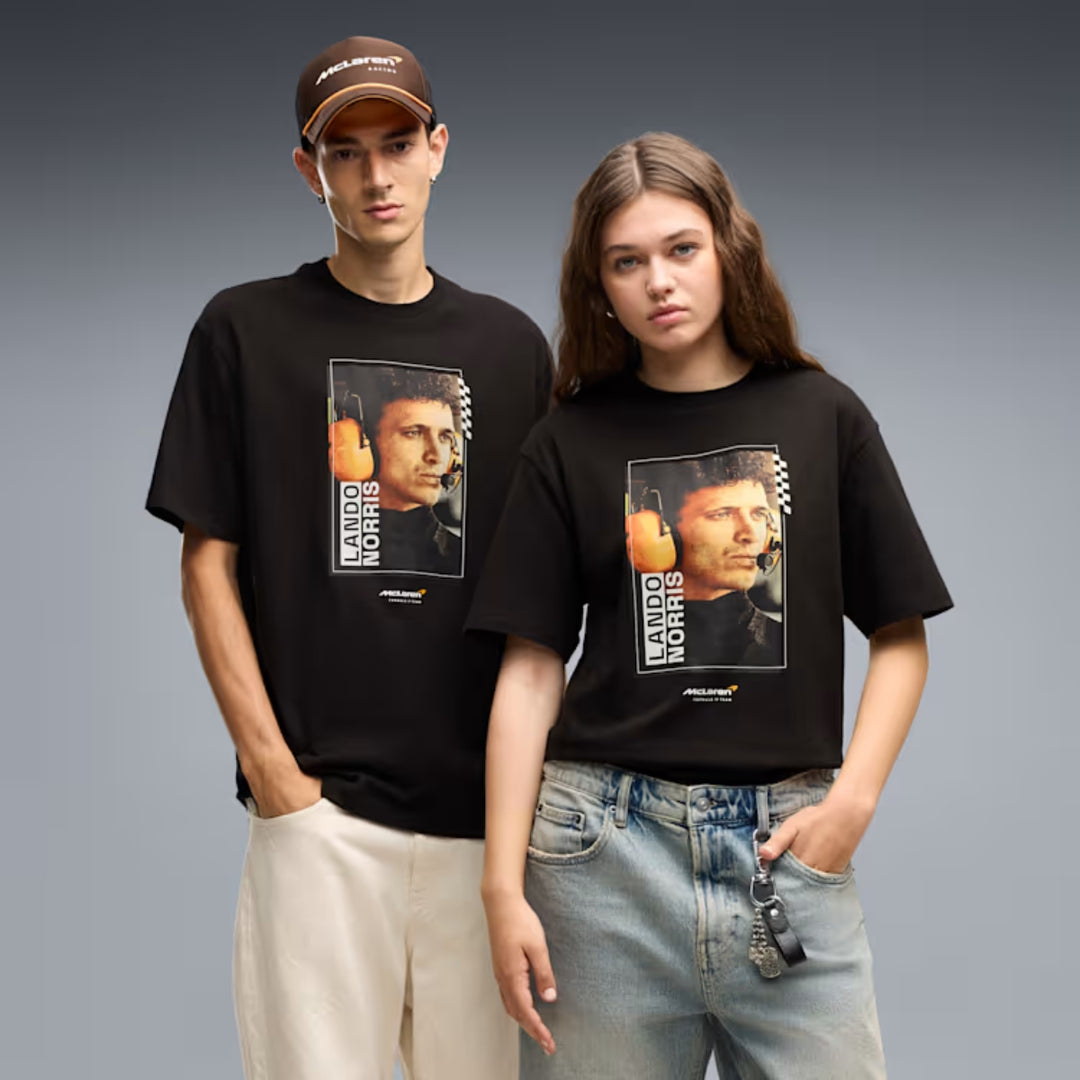 2026 McLaren F1™ Team Lando Norris Image Adult T-shirt - Black