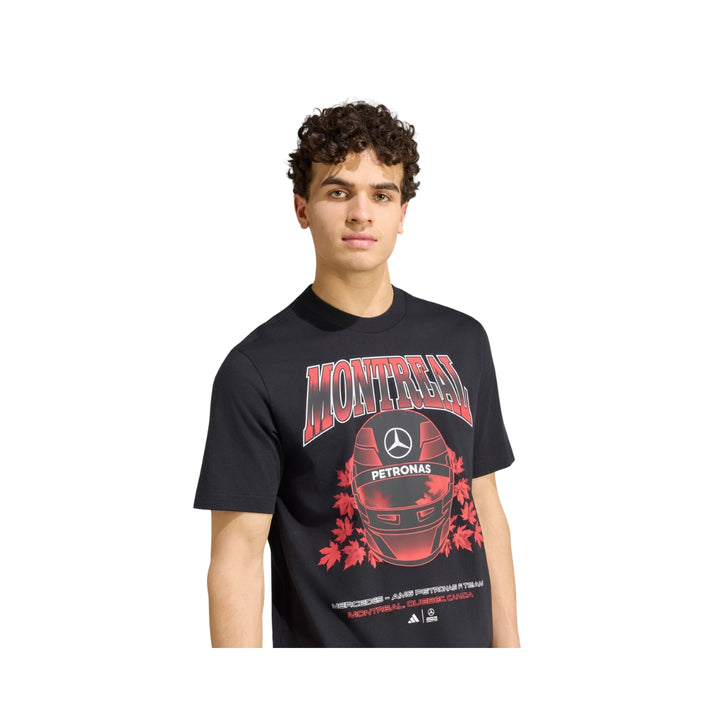 2026 Mercedes-AMG Petronas F1® Team Montreal Graphic T-Shirt - Black