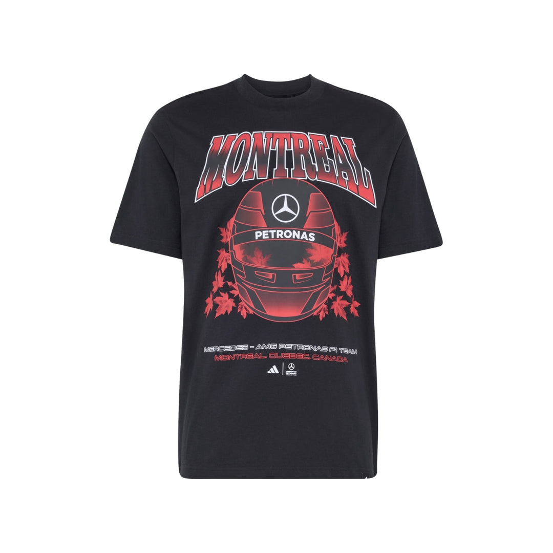 2026 Mercedes-AMG Petronas F1® Team Montreal Graphic T-Shirt - Black