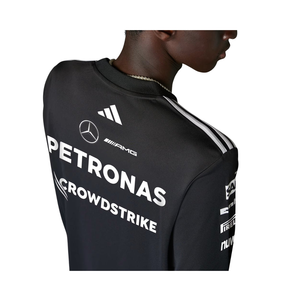 2026 Mercedes AMG Petronas F1™ Team X Adidas Long Sleeve Driver Jersey - Black